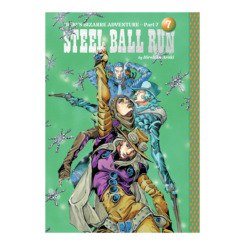 JoJo's Bizarre Adventure Part 7 Steel Ball Run Volume 7 Manga Book Front Cover