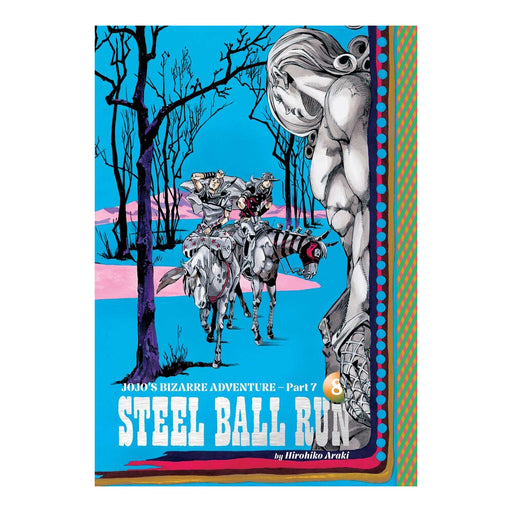 JoJo's Bizarre Adventure Part 7 Steel Ball Run Volume 8 Manga Book Front Cover