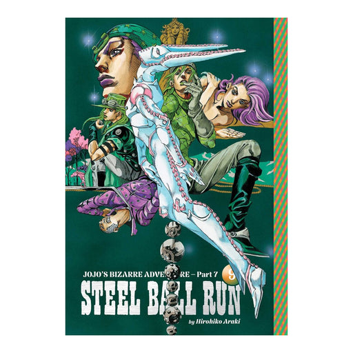 JoJo's Bizarre Adventure Part 7 Steel Ball Run Volume 9 Manga Book Front Cover