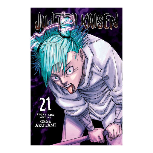 Jujutsu Kaisen Volume 21 Manga Book Front Cover