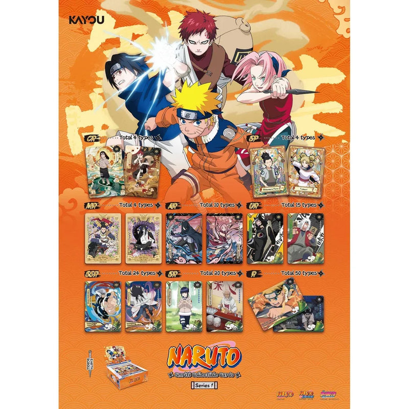 KAYOU Naruto Smriti Earth Scroll Series 1 Booster Box 4