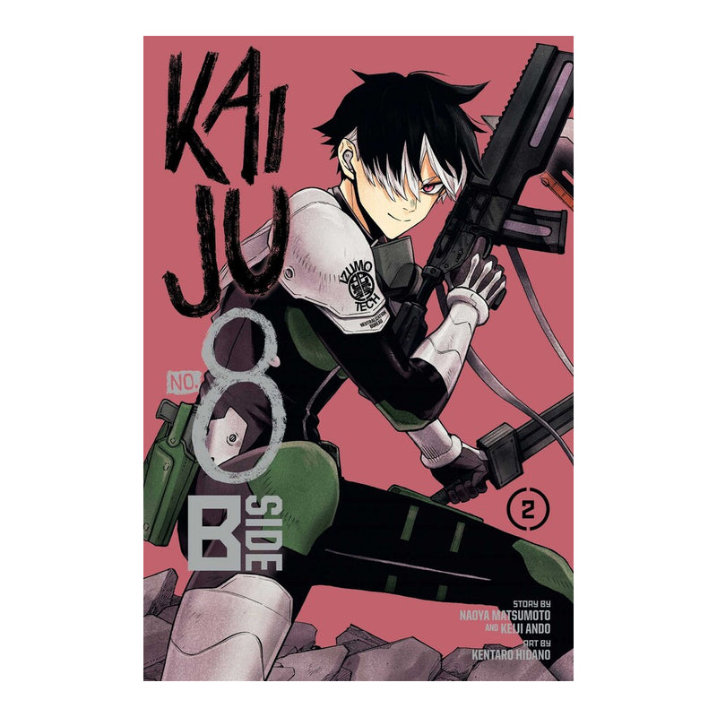 Kaiju No. 8 B-Side Volume 02 Manga Book Front Cover