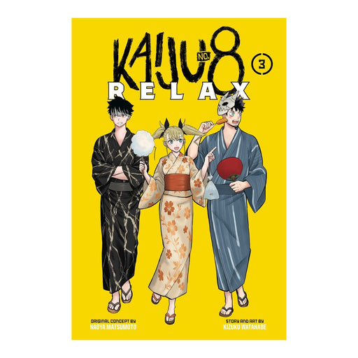 Kaiju No. 8 Relax Volume 03 Manga Book Front Cover