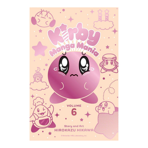 Kirby Manga Mania Volume 06 Book Front Cover