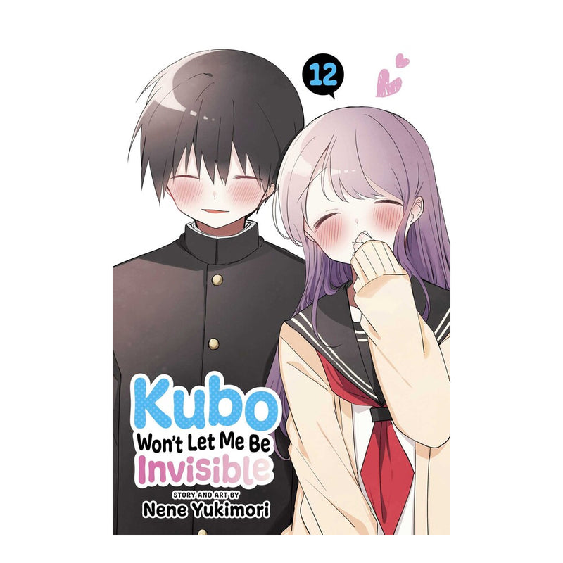 Kubo Won't Let Me Be Invisible Volume 12 Manga Book front cover