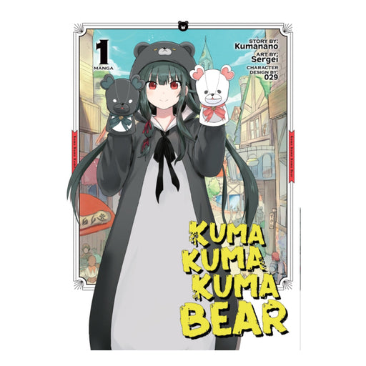 Kuma Kuma Kuma Bear Volume 01 Manga Book Front Cover
