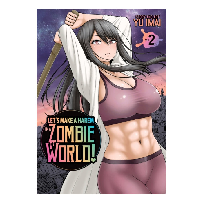 Let's Make a Harem in a Zombie World! Volume 02 Manga Book Front Cover