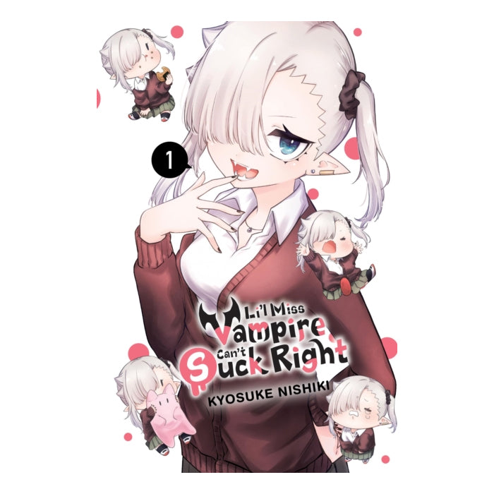 Li'l Miss Vampire Can't Suck Right Volume 01 Manga Book Front Cover