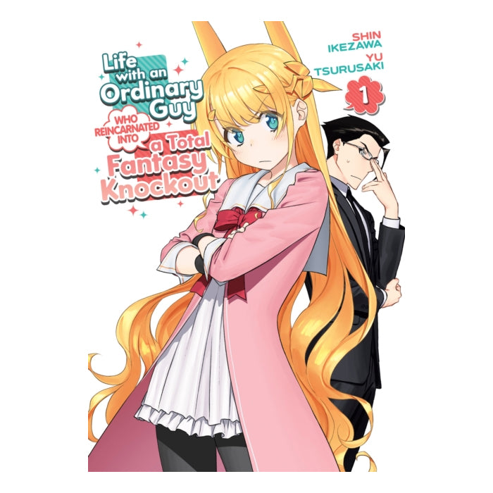 Life with an Ordinary Guy Who Reincarnated into a Total Fantasy Knockout Volume 01 Manga Book Front Cover