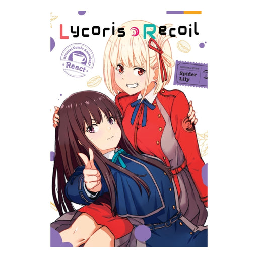 Lycoris Recoil Official Comic Anthology React Front Cover