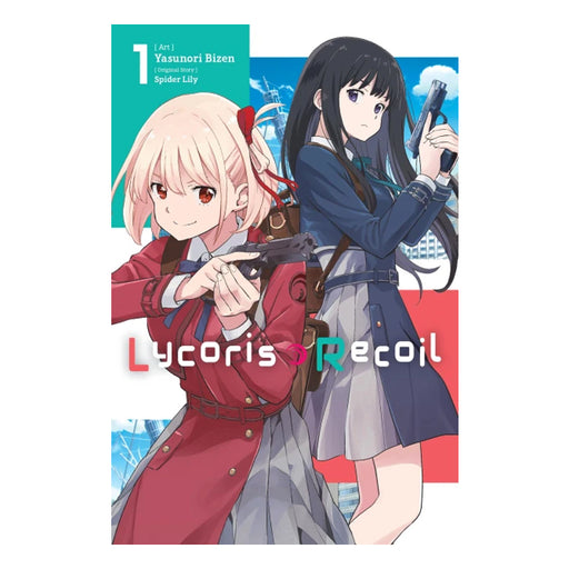 Lycoris Recoil Volume 01 Manga Book Front Cover