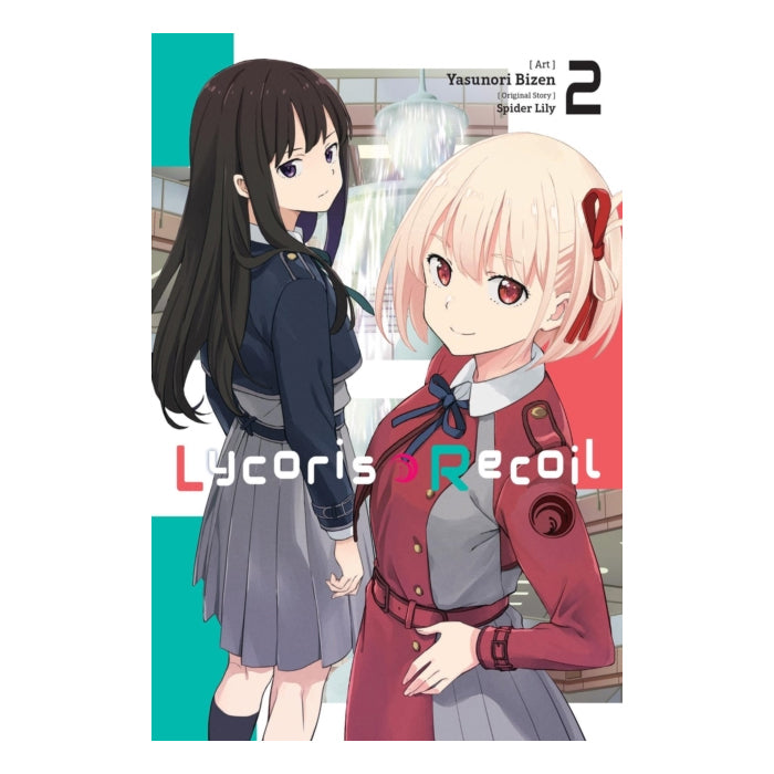 Lycoris Recoil Volume 02 Manga Book Front Cover