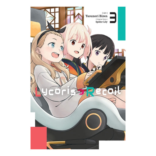 Lycoris Recoil Volume 03 Manga Book Front Cover