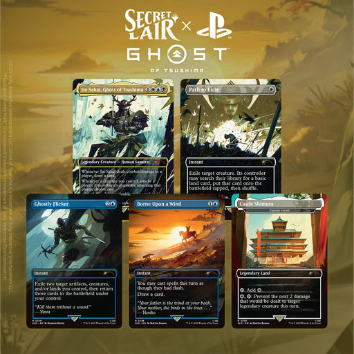 Magic The Gathering - Secret Lair x Ghost of Tsushima image 1