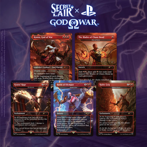 Magic The Gathering - Secret Lair x God of War Greek image 1