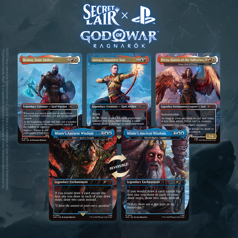 Magic The Gathering - Secret Lair x God of War Norse image 1