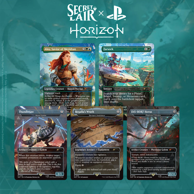Magic The Gathering - Secret Lair x Horizon Into the Forbidden West image 1