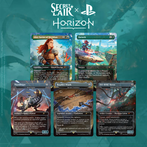 Magic The Gathering - Secret Lair x Horizon Into the Forbidden West image 1