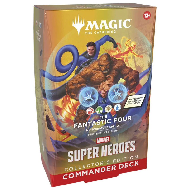 Magic The Gathering Marvel Super Heroes Collector Commander Deck Fantastic Four