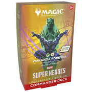 Magic The Gathering Marvel Super Heroes Collector Commander Deck Wakanda Forever