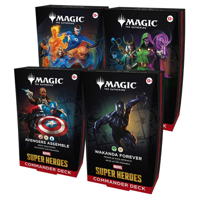 Magic The Gathering Marvel Super Heroes Commander Deck