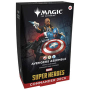 Magic The Gathering Marvel Super Heroes Commander Deck Avengers Assemble