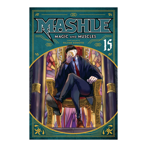 Mashle Magic and Muscles Volume 15 Manga Book Front Cover
