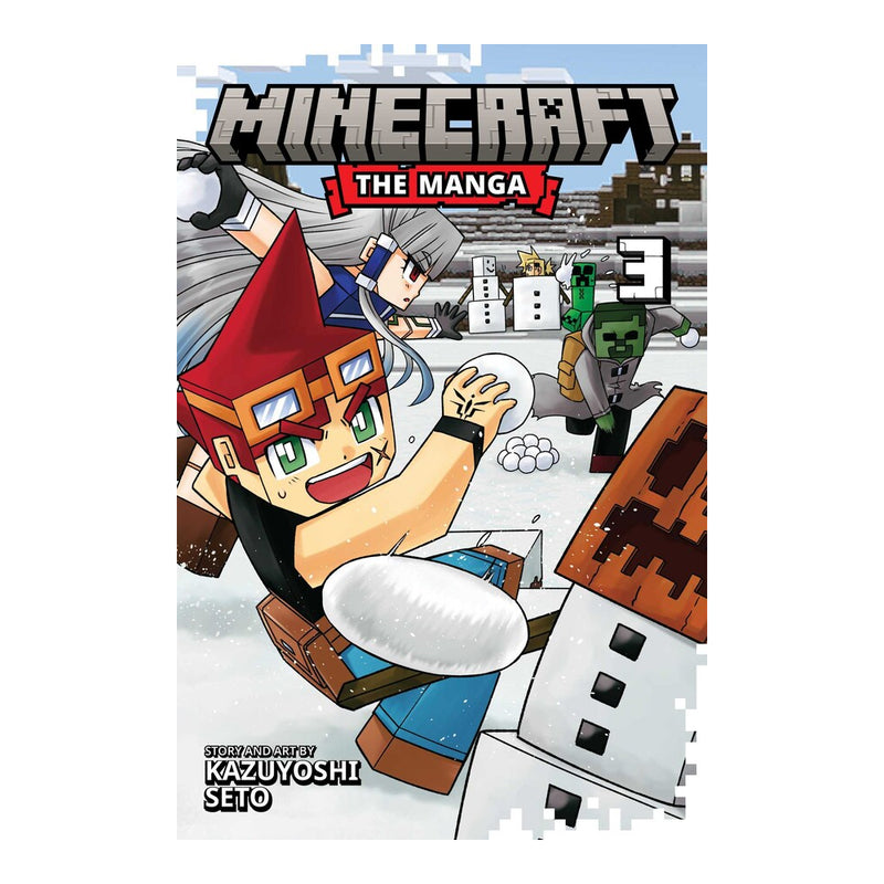 Minecraft The Manga Volume 03 Front Cover