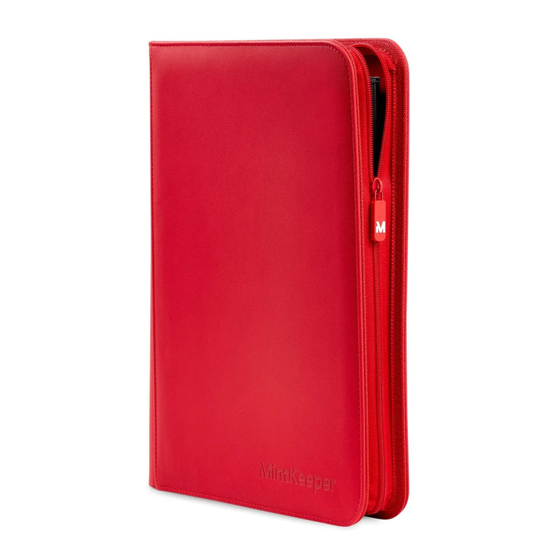 MintKeeper Toploader Binder 252 - 9 Pocket Red