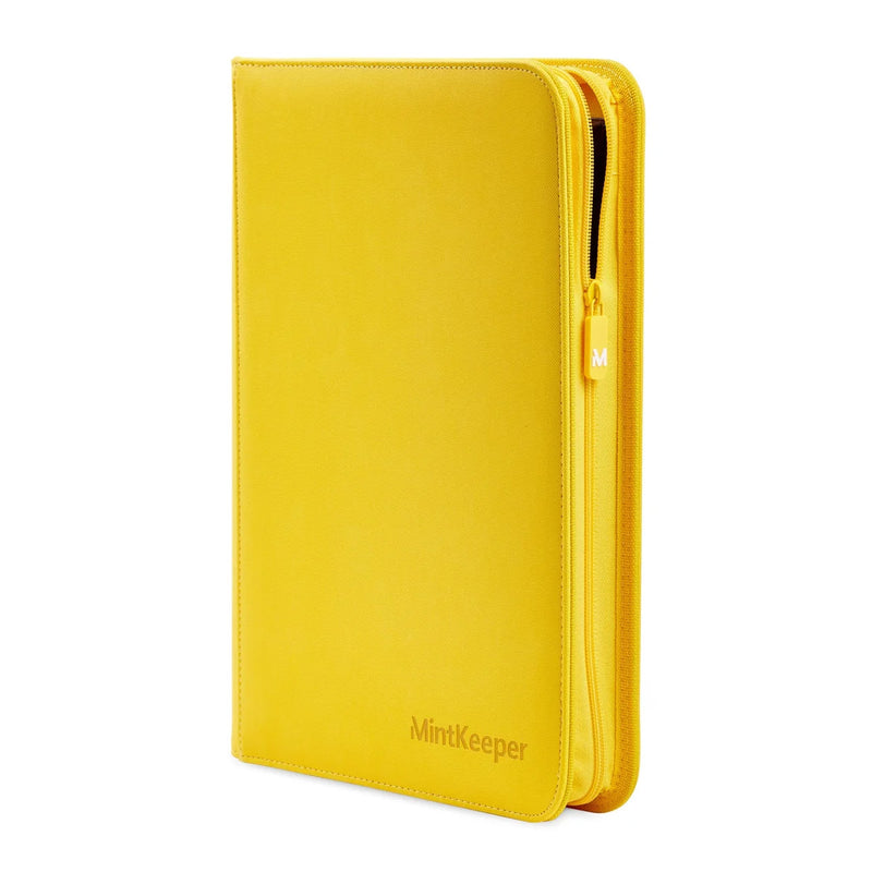 MintKeeper Toploader Binder 252 - 9 Pocket Yellow