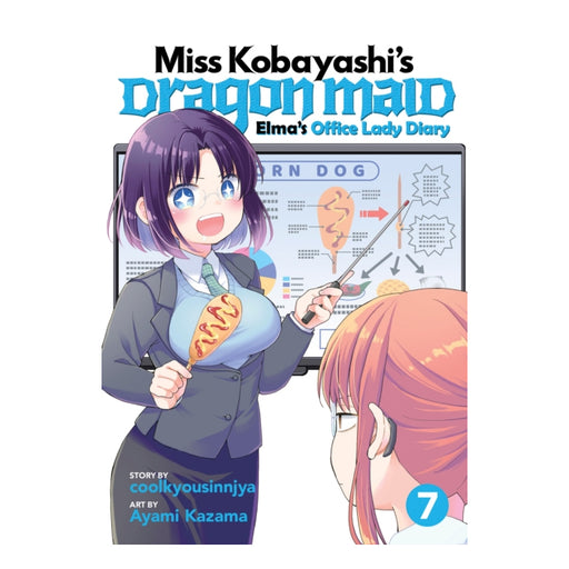 Miss Kobayashi's Dragon Maid Elma's Office Lady Diary Volume 07 Manga Book Front Cover
