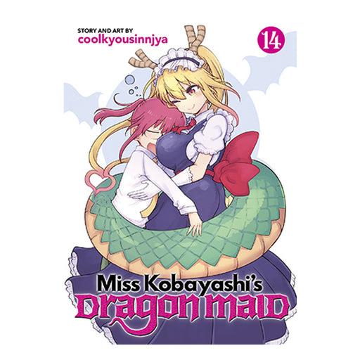 Miss Kobayashi's Dragon Maid Volume 14 Manga Book Front Cover