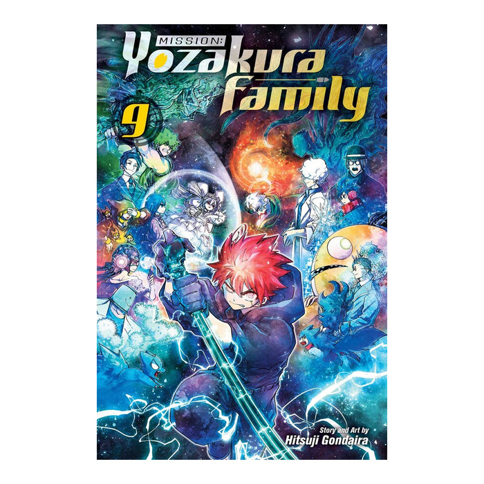 Mission Yozakura Family Volume 09 Manga Book Front Cover