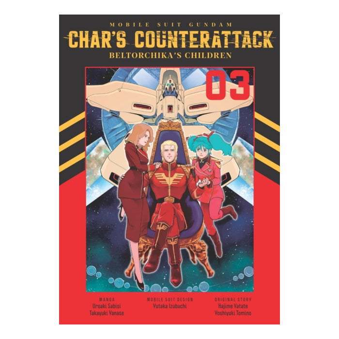Mobile Suit Gundam Char's Counterattack Volume 03 Manga Book Front Cover