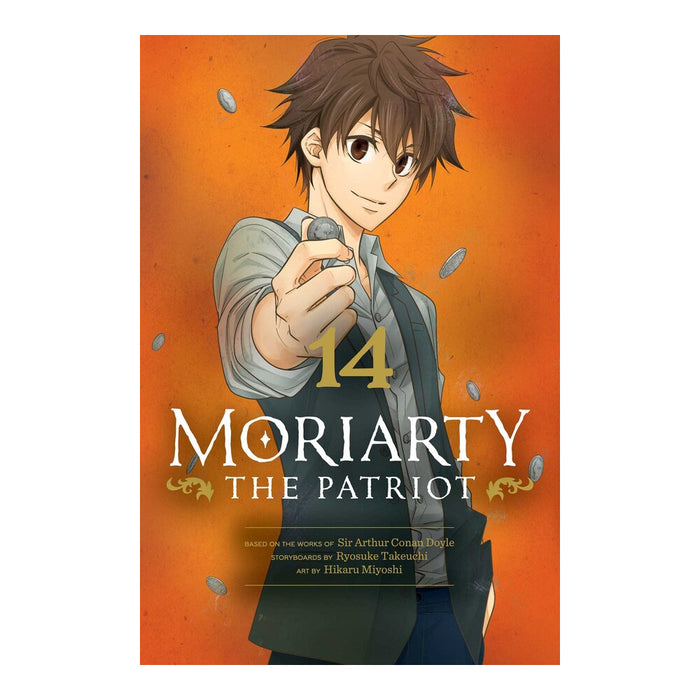 Moriarty the Patriot Volume 14 Manga Book Front Cover
