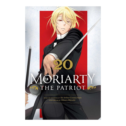 Moriarty the Patriot Volume 20 Manga Book Front Cover