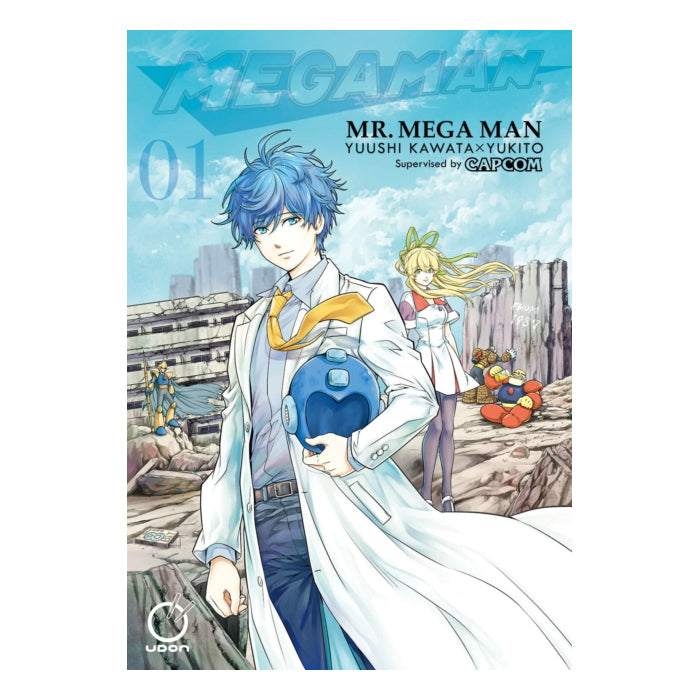Mr. Mega Man Volume 01 Manga Book Front Cover