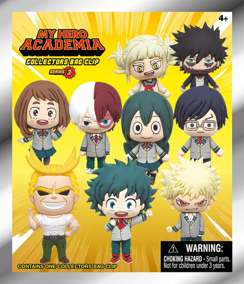 My Hero Academia 3D Figural Bag Clips Series 3 image 1