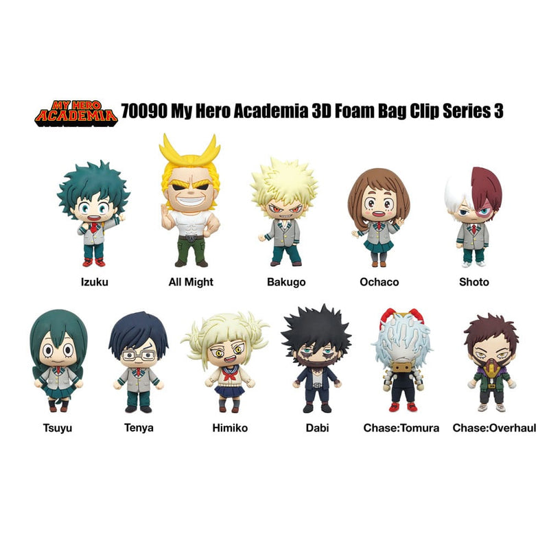 My Hero Academia 3D Figural Bag Clips Series 3 image 2