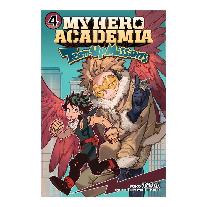 My Hero Academia Team-Up Missions Volume 04 Manga Book Front Cover