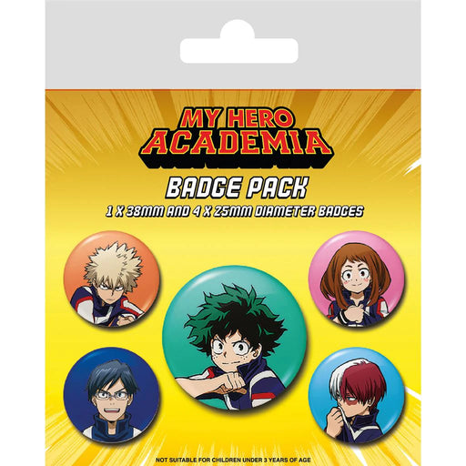 My Hero Academia (Team) Badge Pack