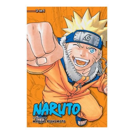 Naruto 3 in 1 Volume 19-21 Manga Book Front Cover