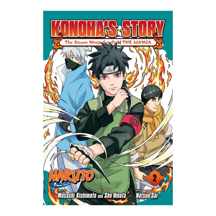 Naruto Konoha's Story—The Steam Ninja Scrolls The Manga Volume 02