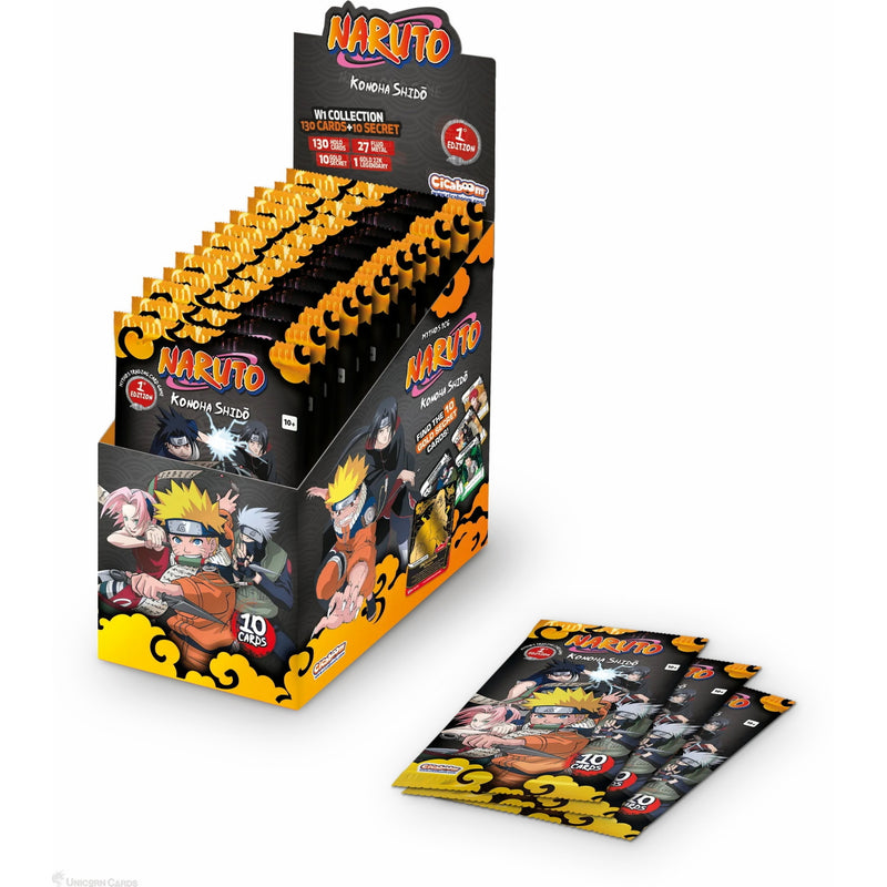 Naruto Mythos TCG - Set 01 - Konoha Shido - Booster Box (1st Edition)