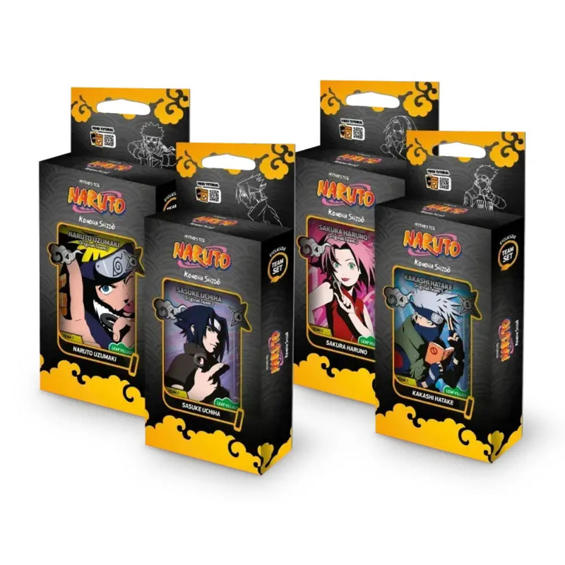 Naruto Mythos TCG Konoha Shido Team Set (2nd Edition)