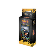 Naruto Kakashi Hatake card deck box in black and gold packaging with anime character artwork on the front, shown on a plain white background.
