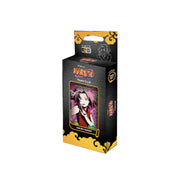 Naruto Trading Card Game collectible card box for Sakura Haruno, featuring a black and gold design with an illustration of Sakura on the front.