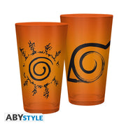 Naruto Shippuden Large Drinking Glass Konoha & Seal Image 4