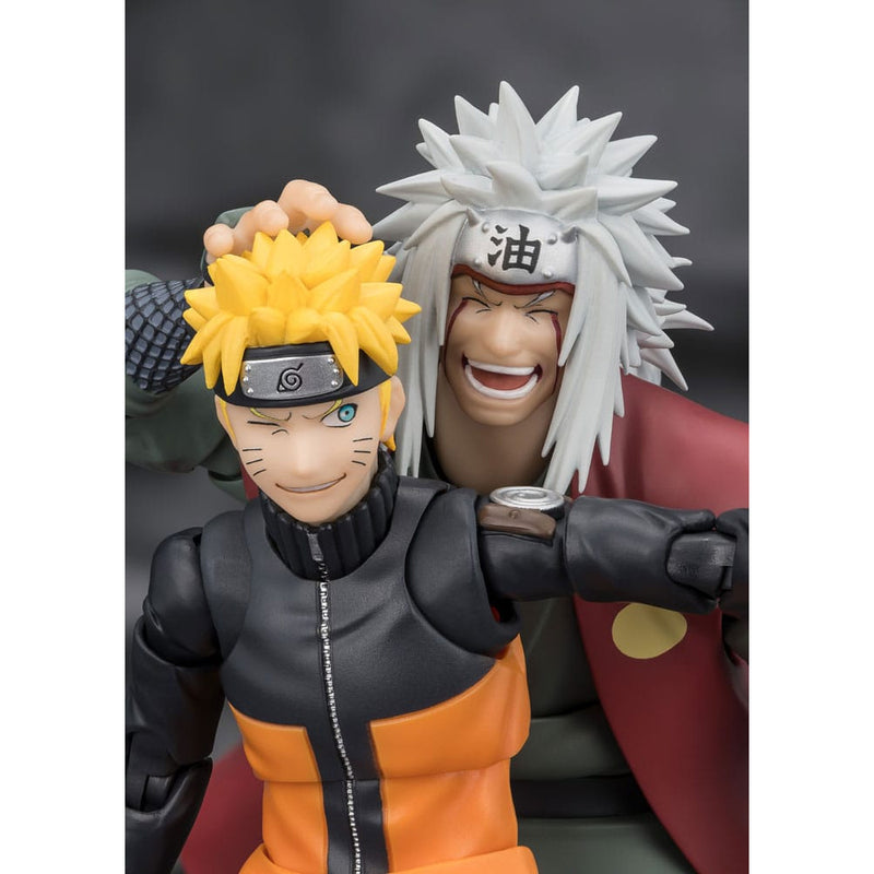 Naruto Shippuden S.H.Figuarts Jiraiya -Hidden Leaf Heroic Master Sage- (Sage Mode Set) Action Figure image 6