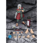 Naruto Shippuden S.H.Figuarts Jiraiya -Hidden Leaf Heroic Master Sage- (Sage Mode Set) Action Figure image 9